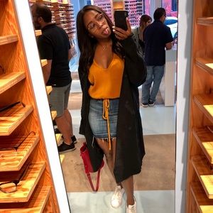 Yellow Gold Dressy Knit Top